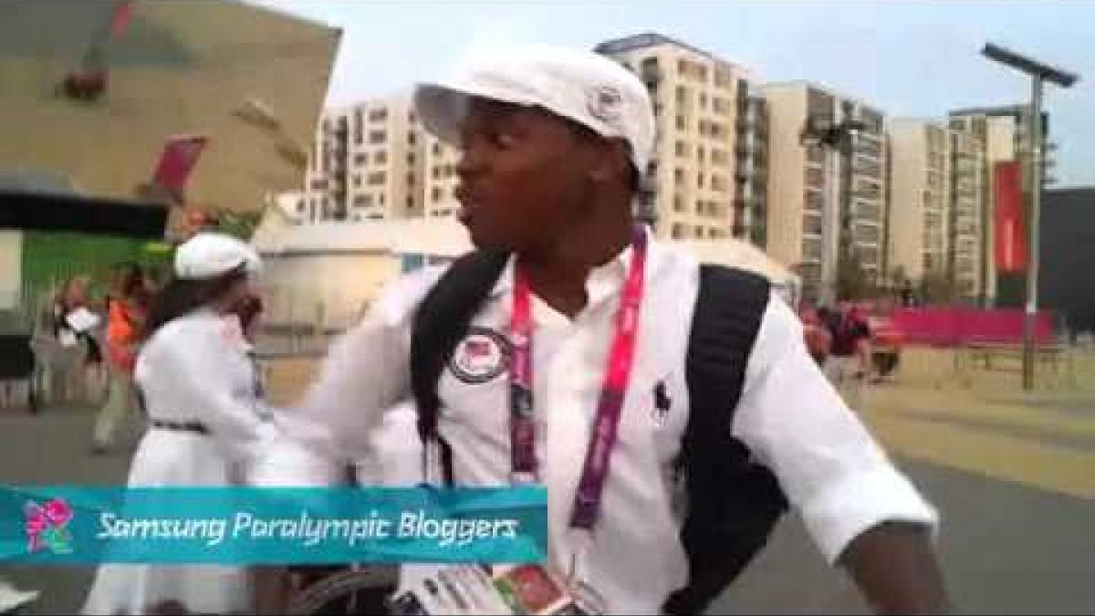 IPC Blogger - USA singing a song, Paralympics 2012
