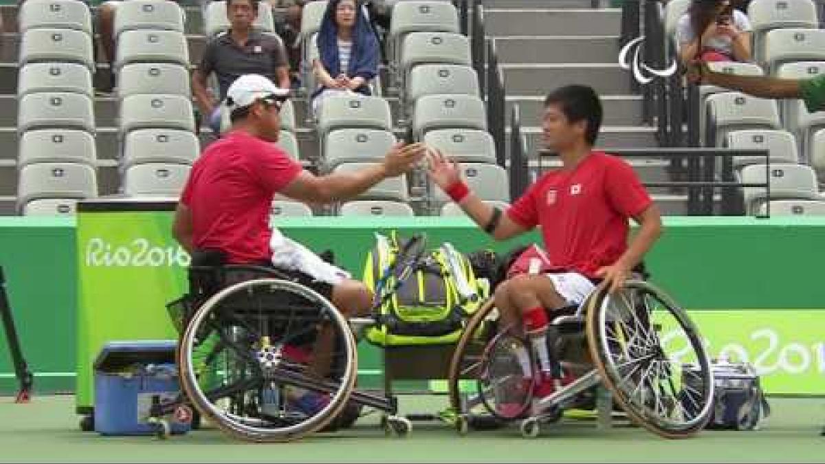 Wheelchair Tennis | JPN v JPN | Men´s Doubles Bronze Medal Match | Rio 2016 Paralympic Games