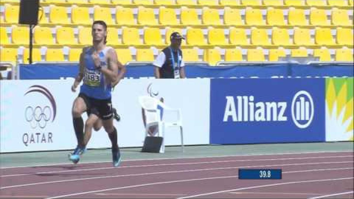 Men's 400m T36 | heat 2 |  2015 IPC Athletics World Championships Doha