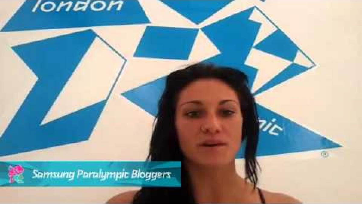 Sarai Gascon - My first race, Paralympics 2012