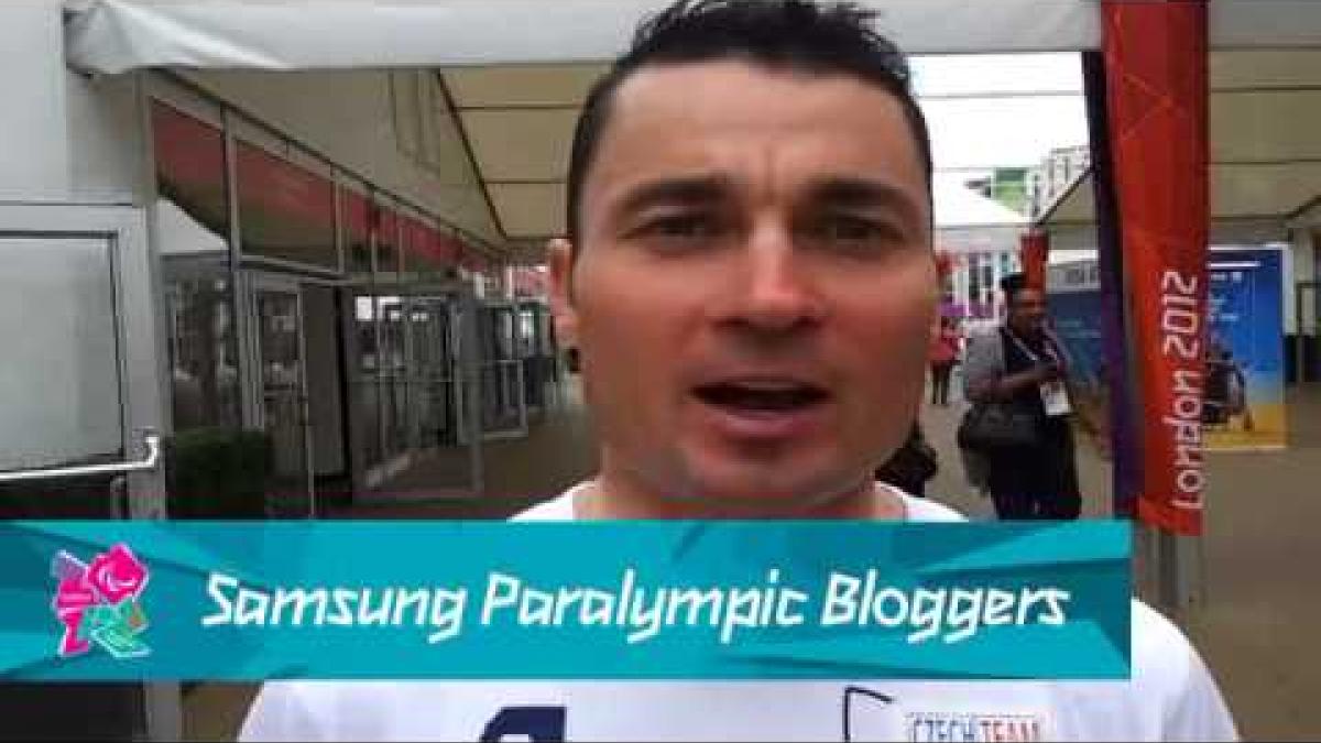 Jiri Jezek - What I'm looking forward to at London 2012, Paralympics 2012
