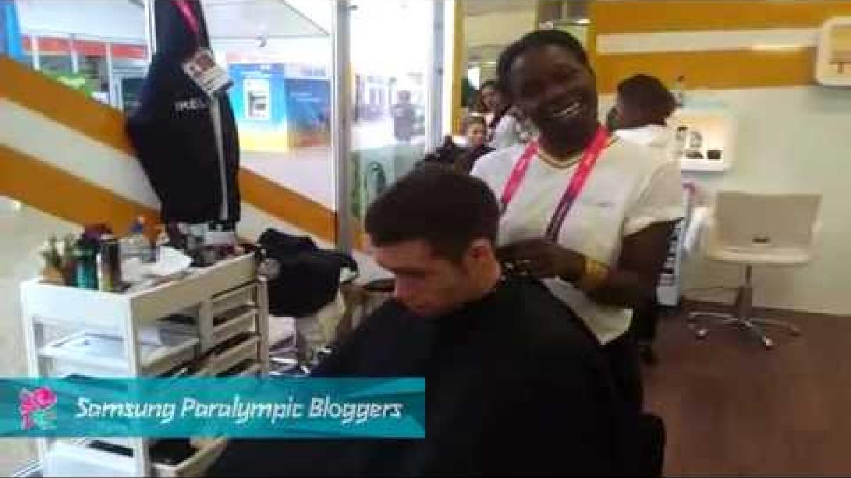 Michael McKillop - The Salon Athletes Village, Paralympics 2012