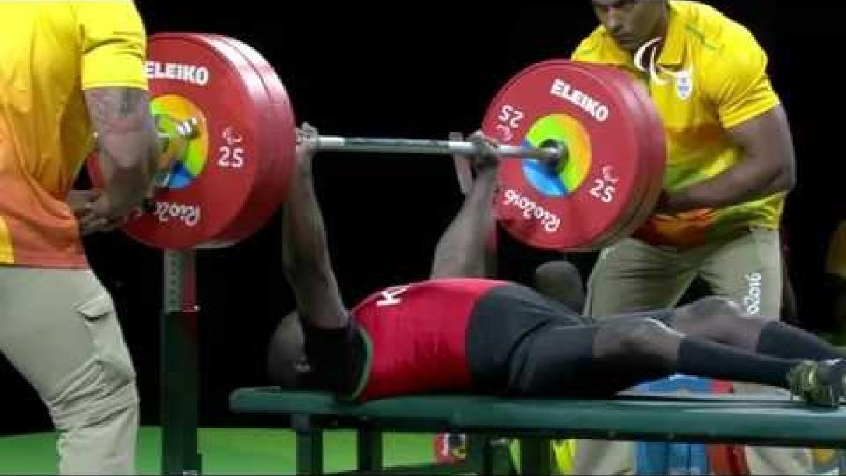 Powerlifting | WANJIKU Gabriel Magu | Men’s -59kg | Rio 2016 Paralympic Games