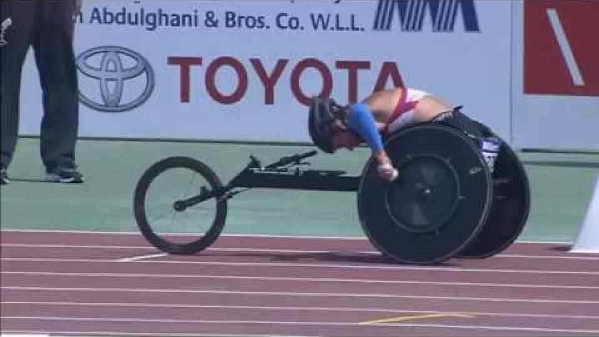 Women's 200m T54 | heat 2 |  2015 IPC Athletics World Championships Doha