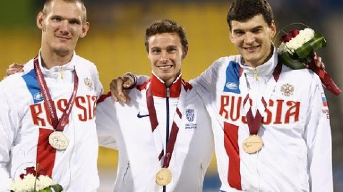 Men's 800m T36 | Victory Ceremony |  2015 IPC Athletics World Championships Doha