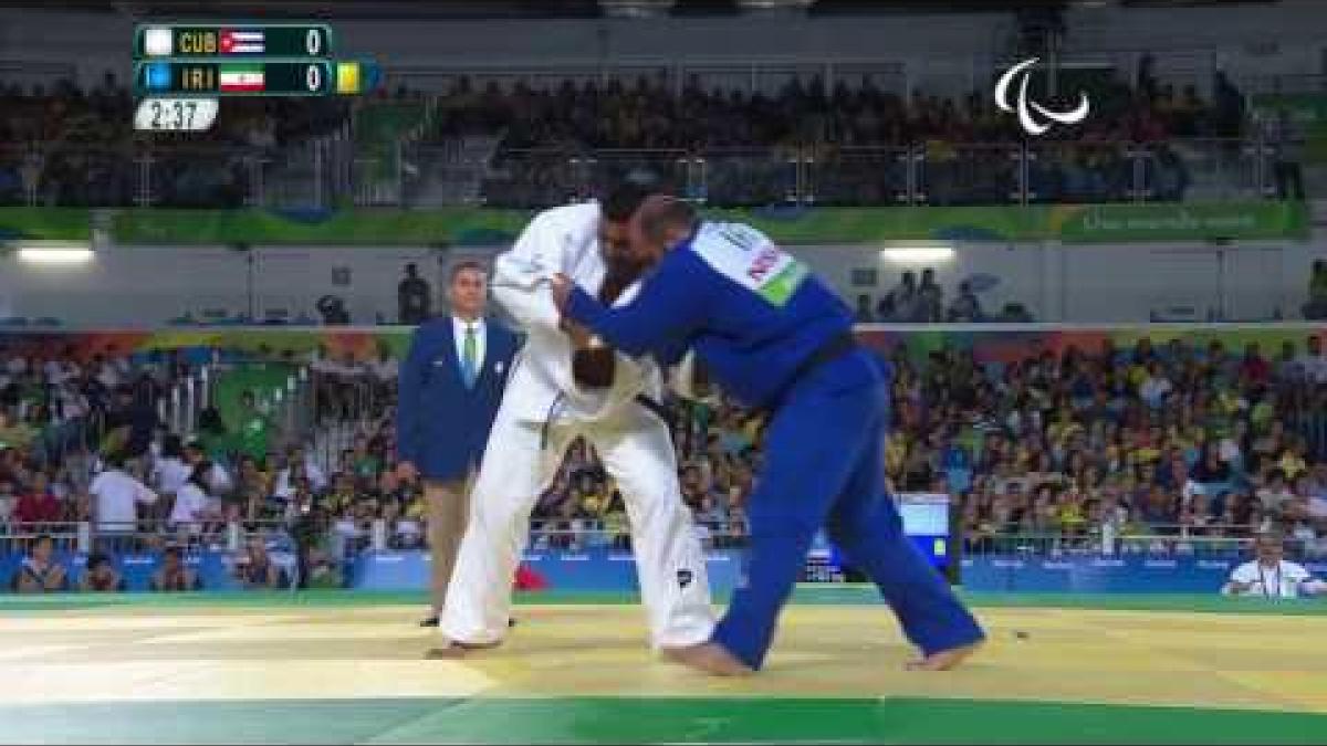 Judo | Cuba v Iran | Men's +100 kg Quarterfinal | Rio 2016 Paralympic Games