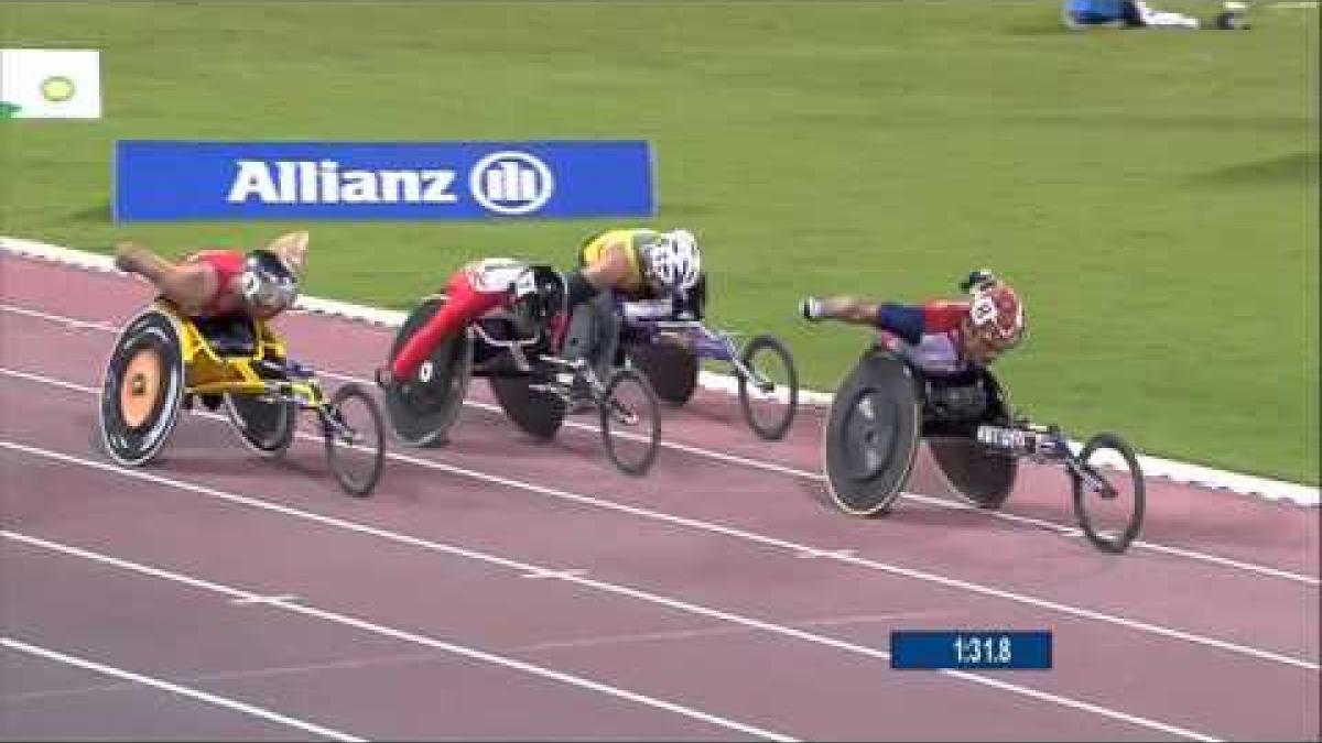 Men's 800m T54 | heat 3 |  2015 IPC Athletics World Championships Doha