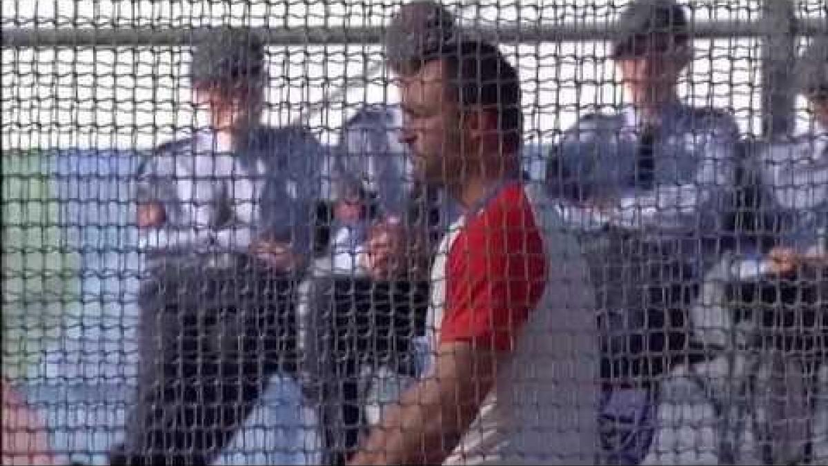 Men's discus F57 | final | 2014 IPC Athletics European Championships Swansea