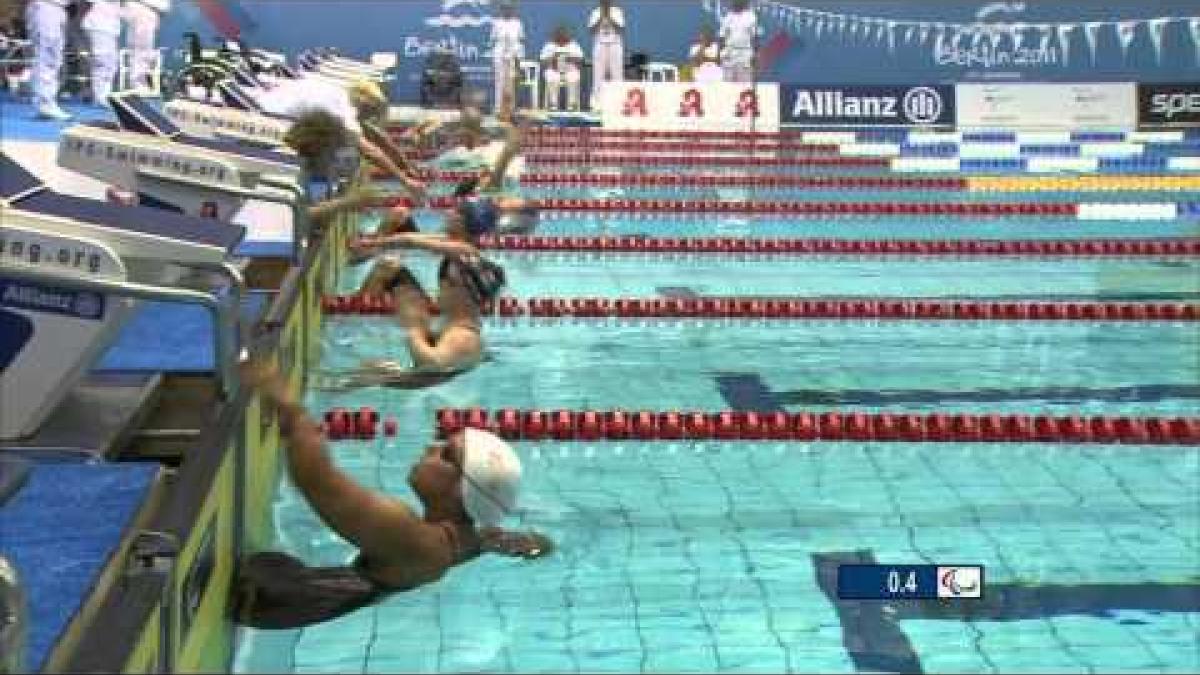 Women's 100m Backstroke S6 - 2011 IPC Swimming European Championships