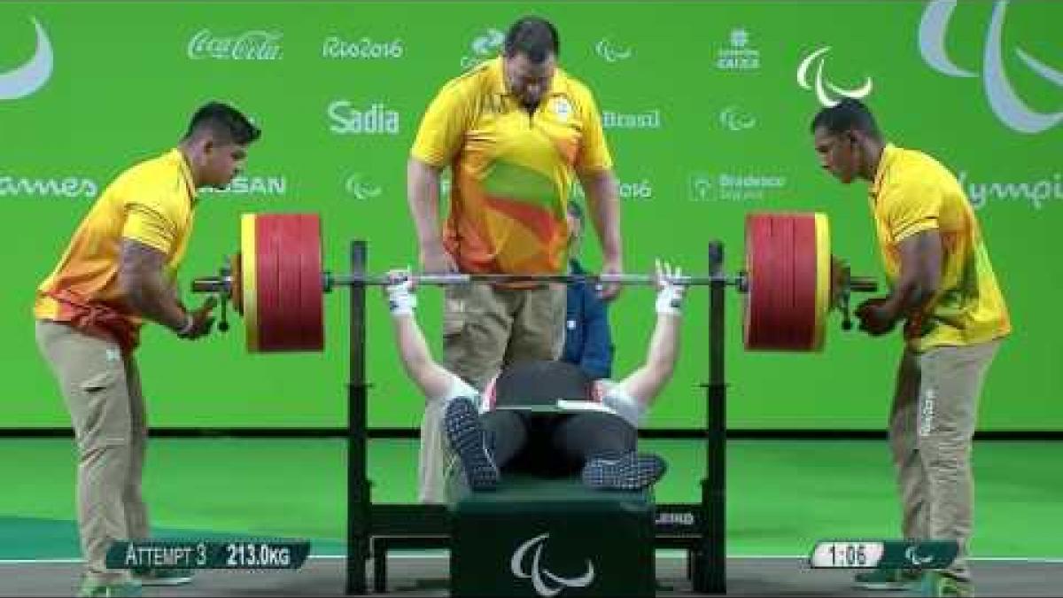 Powerlifting | IBRAHIM Abdulazeez | Men’s -97kg | Rio 2016 Paralympic Games