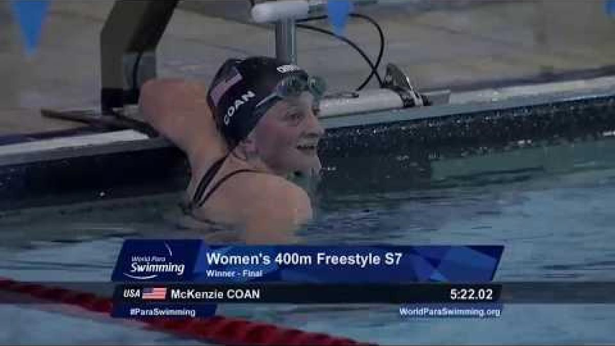 Women's 400 m Freestyle S7 | Finals | Mexico City 2017 World Para Swimming Championships