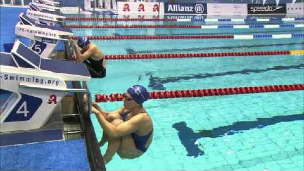 Women's 100m Back S13 - 2011 IPC Swimming European Championships