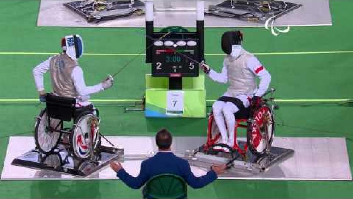 Wheelchair Fencing | France v Poland | Men’s Team Foil - Semifinal  | Rio 2016 Paralympic Games