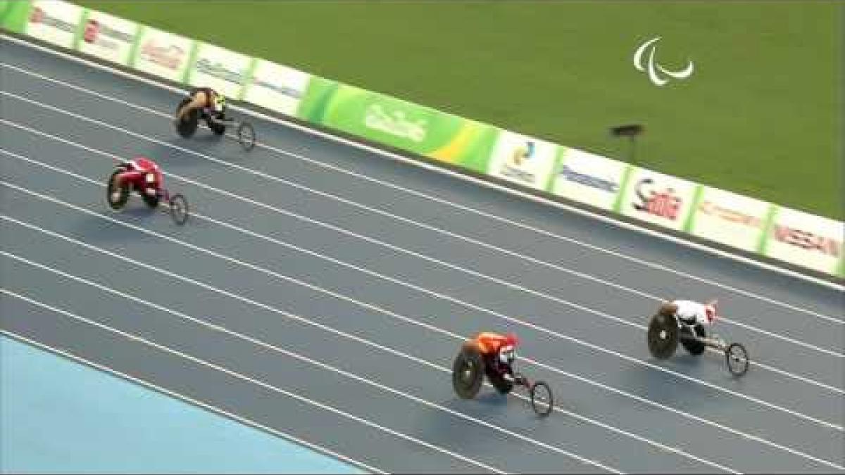 Athletics | Men's 400m - T54  Round 1 Heat 2 | Rio 2016 Paralympic Games