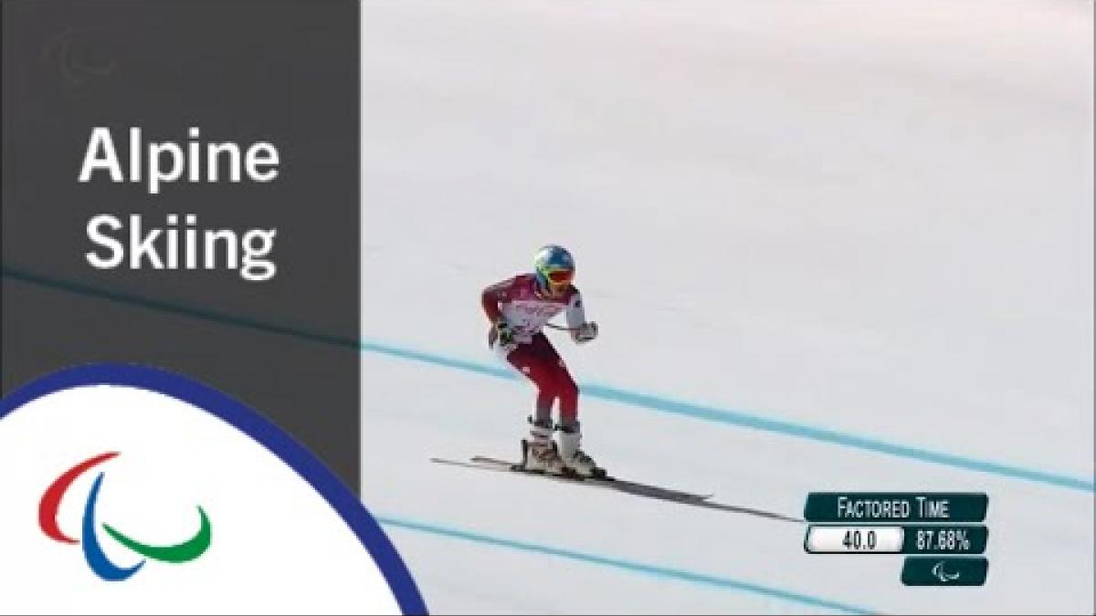 Theo GMUR | Super-G | PyeongChang2018 Paralympic Winter Games