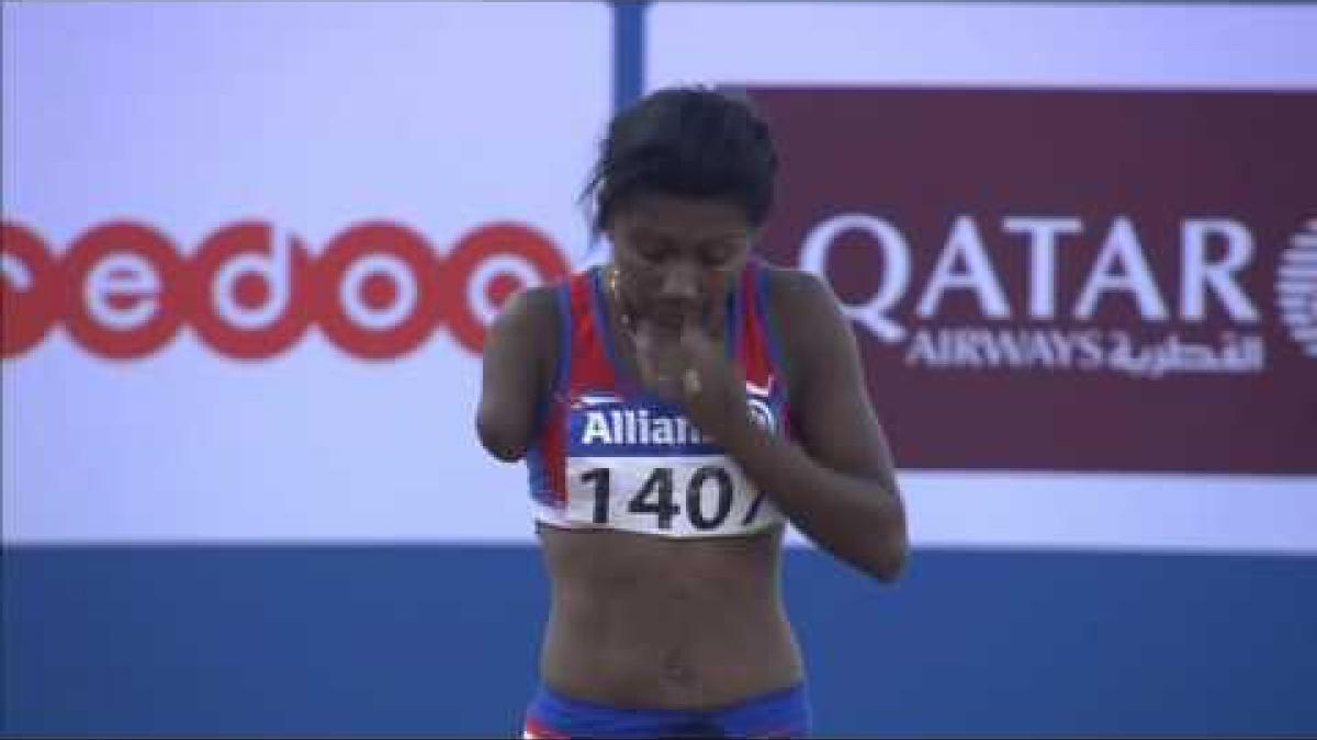 Women's 100m T47 | final |  2015 IPC Athletics World Championships Doha