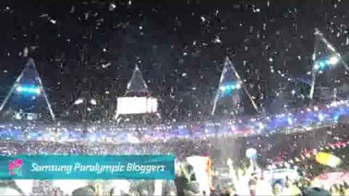 IPC Blogger - Crowd reacts to Team GB, Paralympics 2012