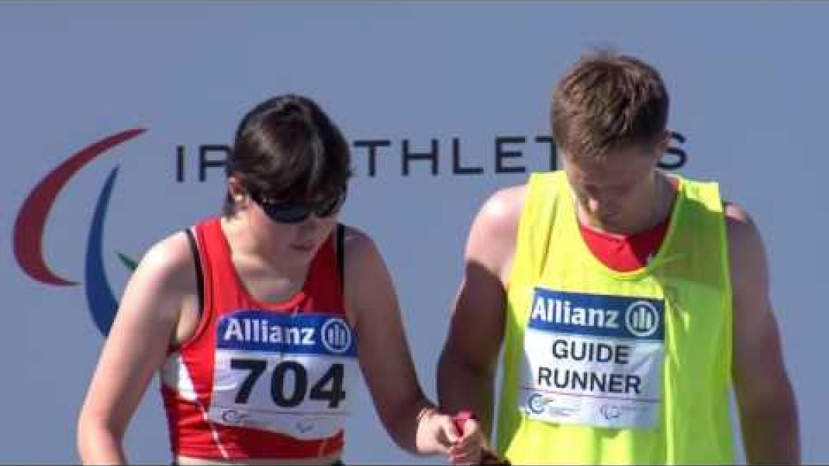 Women's 100 m T11 | final | 2016 IPC Athletics European Championships Grosseto