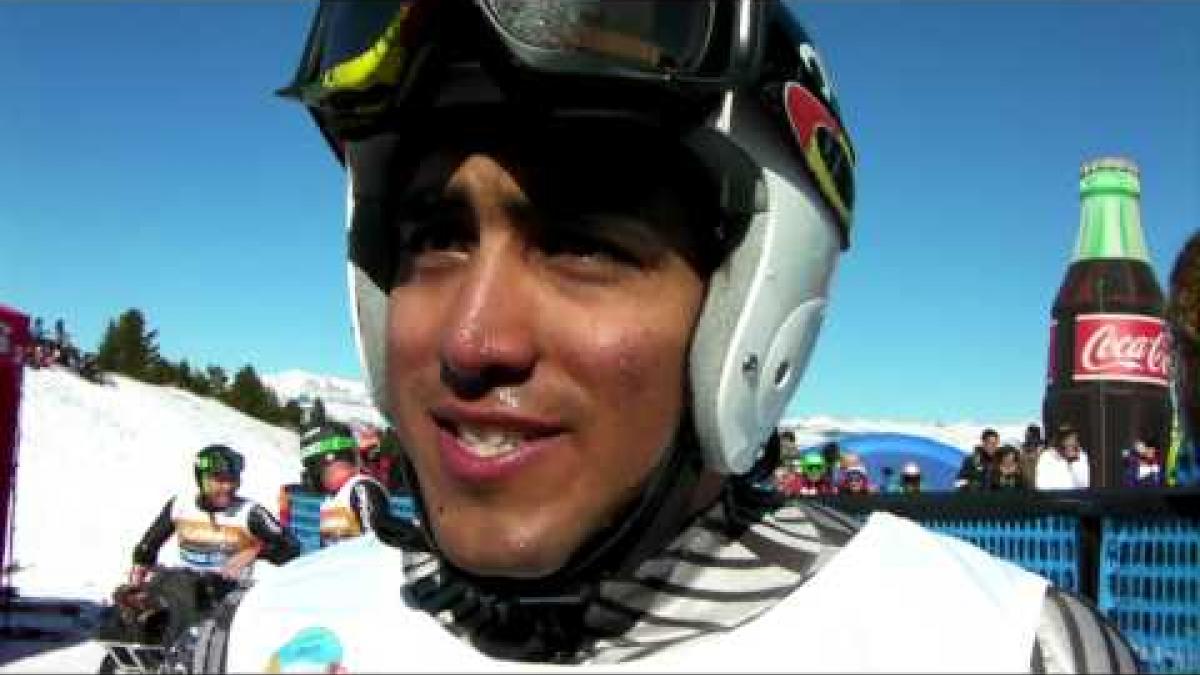 Arly Velasquez - Snow Bloggers - 2013 IPC Alpine Skiing World Championships La Molina