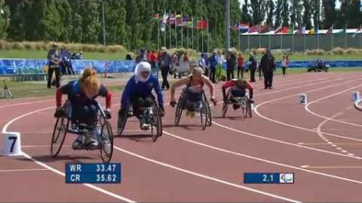 Women's 200m T34 - 2011 IPC Athletics World Championships