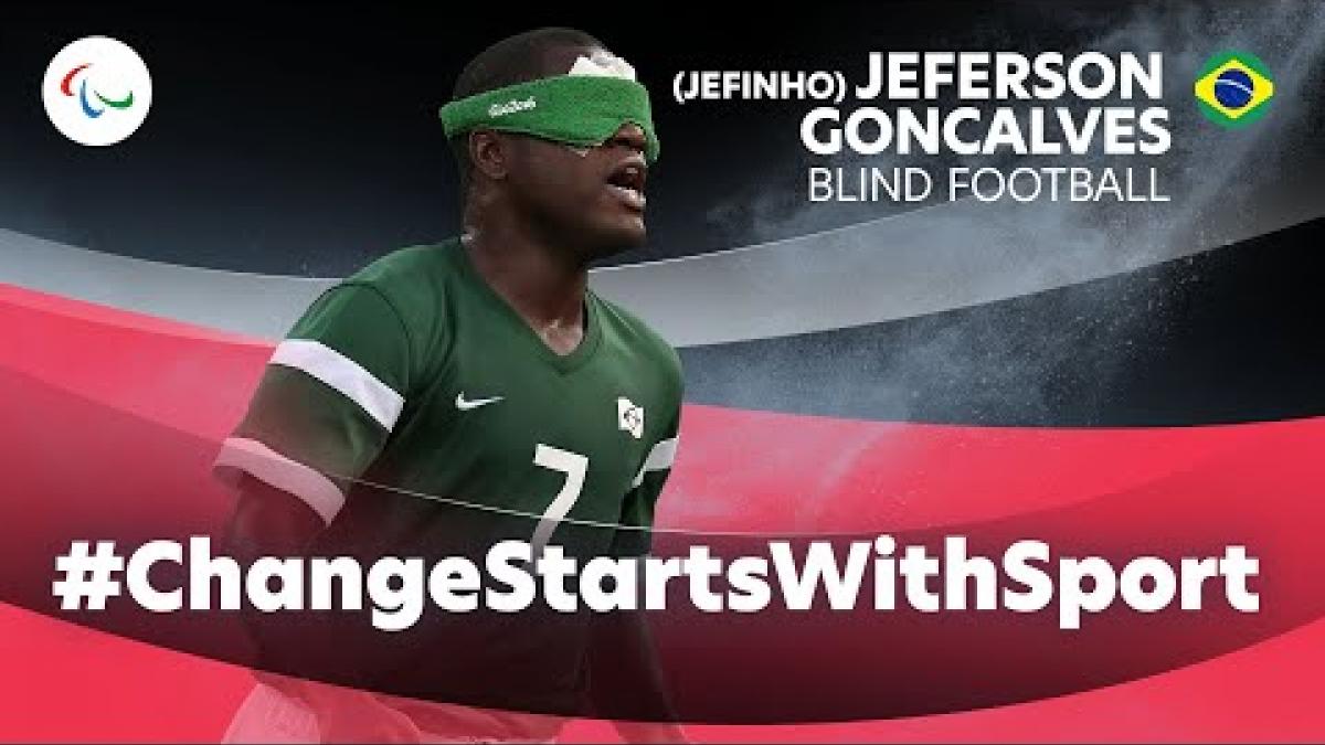 #ChangeStartsWithSport - ⚽ The Inspiring Journey Behind the Brazilian Blind Football Star Jefinho 🇧🇷