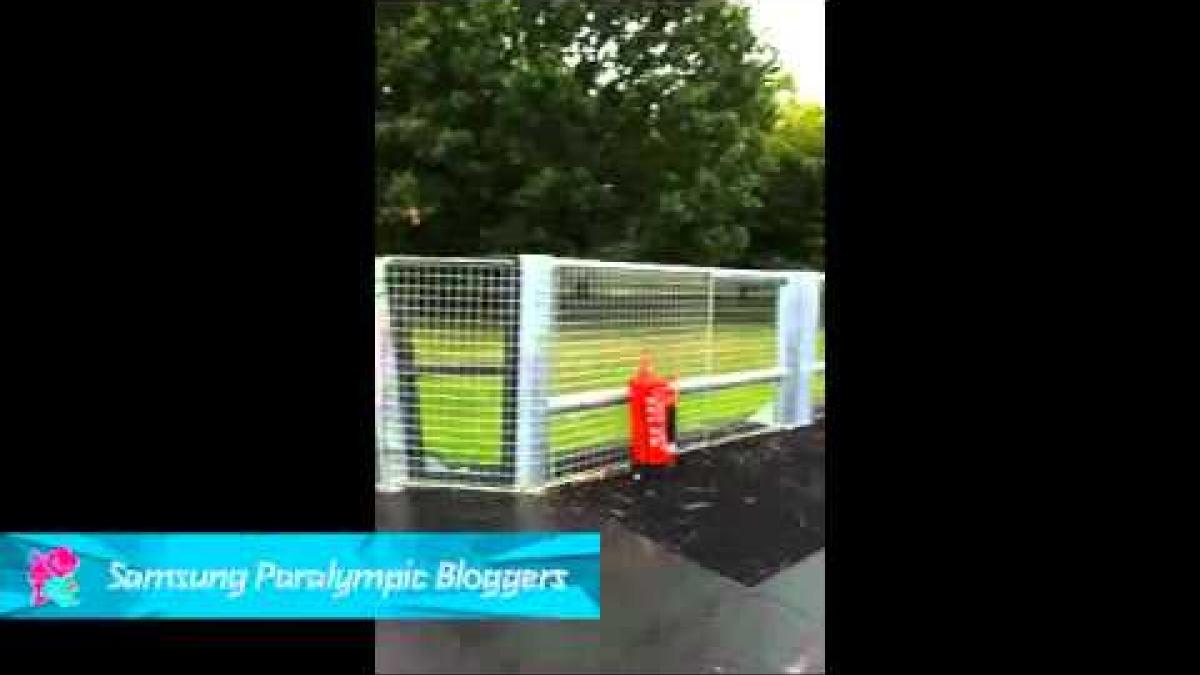 Sara Morganti - The squirrel at the stables!, Paralympics 2012