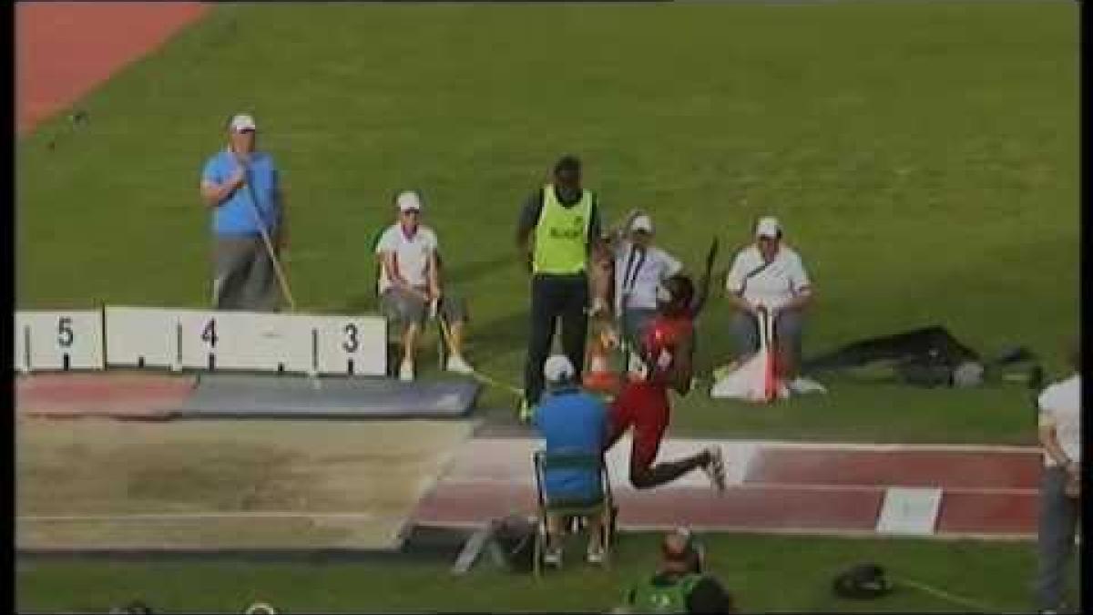 Athletics - men's long jump T11 final - 2013 IPC Athletics World Championships, Lyon