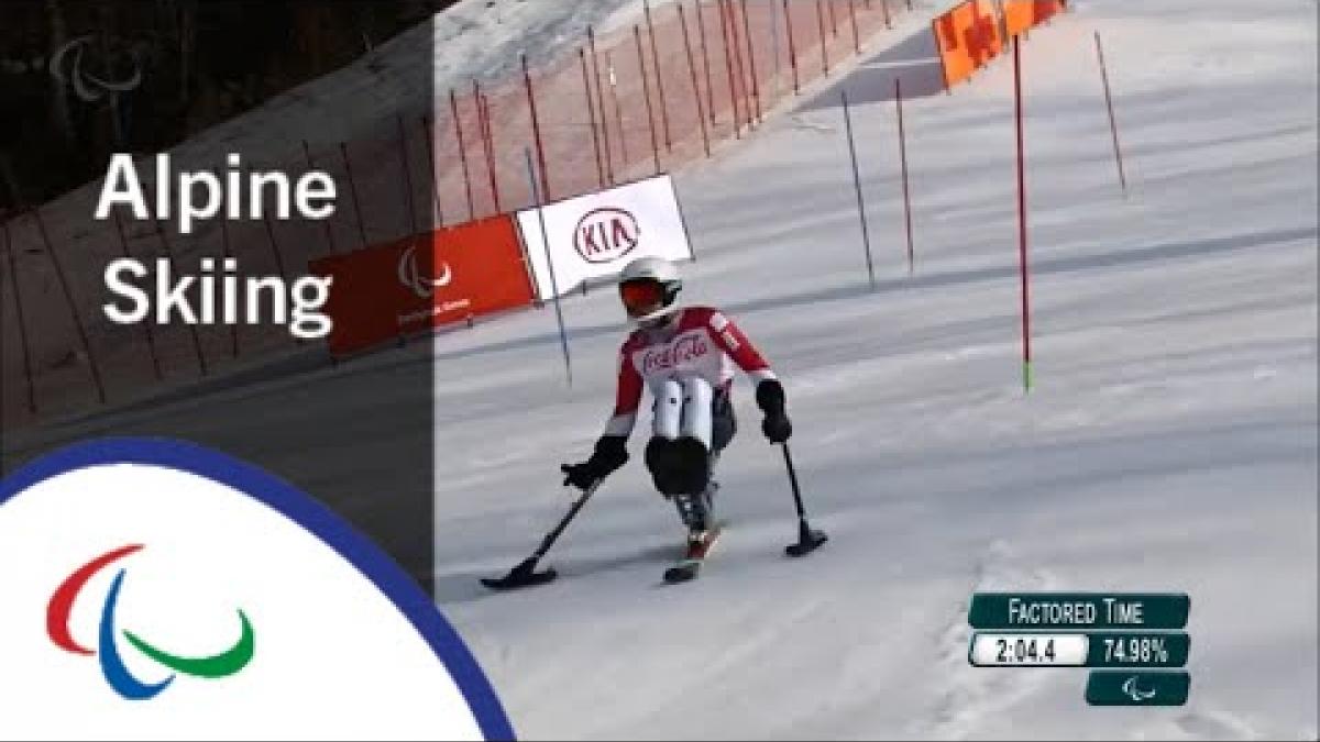 Momoka MURAOKA Super Combined |Slalom |Alpine Skiing | PyeongChang2018