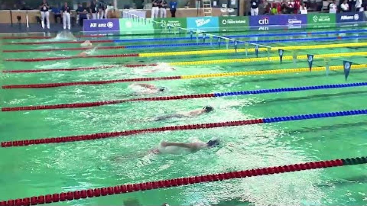 Men&#039;s 100m Freestyle S4 Final | Dublin 2018