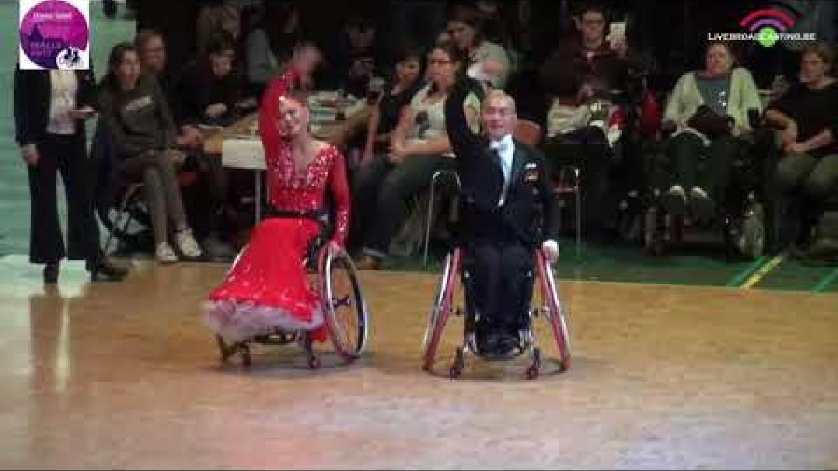 Duo Standard Class 2 and 1 | Malle 2017 | World Para Dance Sport