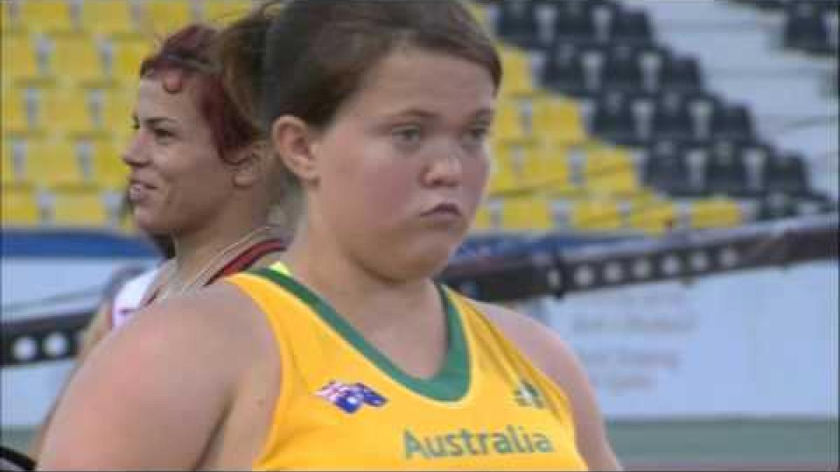 Women's shot put F41 | final |  2015 IPC Athletics World Championships Doha