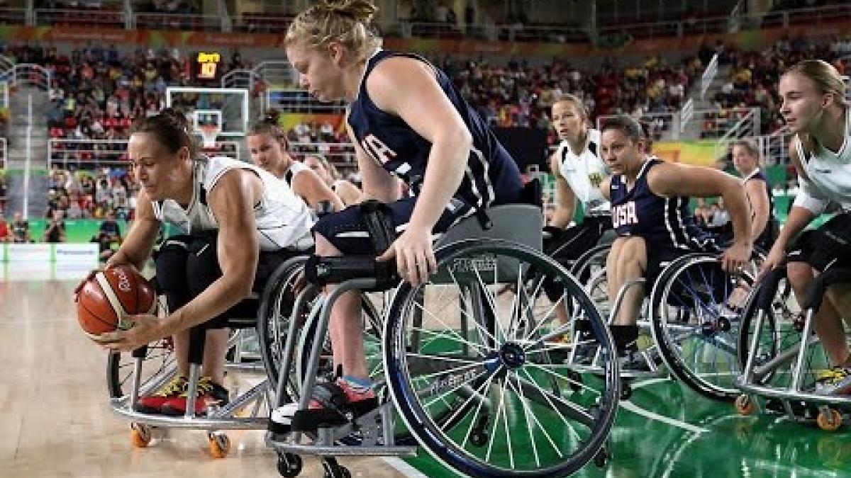 Wheelchair Basketball | Germany v U.S.A | Women’s Gold medal match | Rio 2016 Paralympic Games