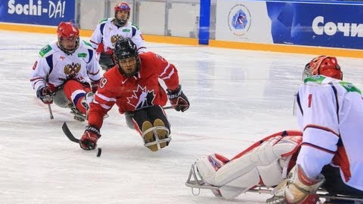 Canada v Russia - International Ice Sledge Hockey Tournament "4 Nations" Sochi