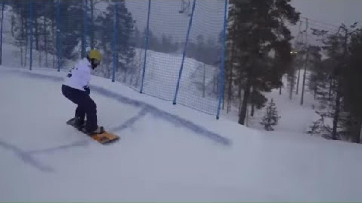 Qiaorong Pang | Banked Slalom | Pyha 2019