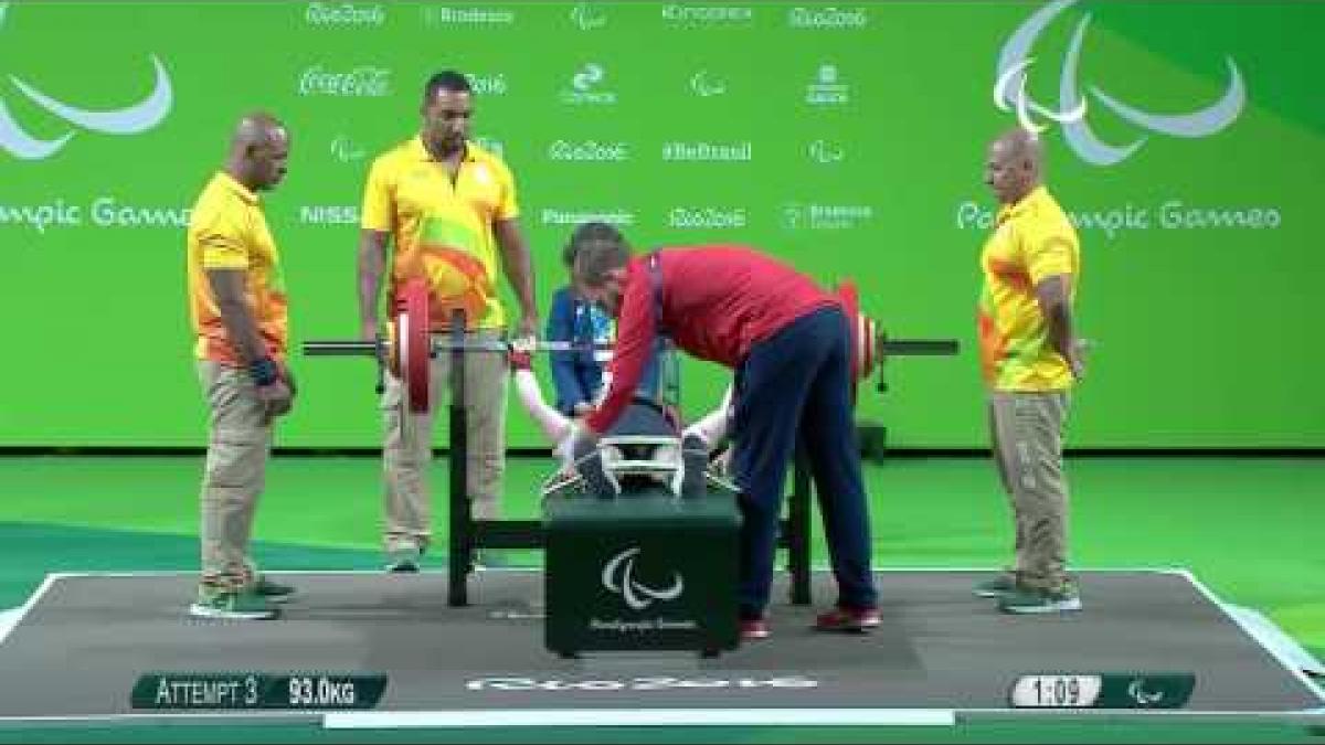 Powerlifting | BLAKE Natalie | Women’s -55kg | Rio 2016 Paralympic Games