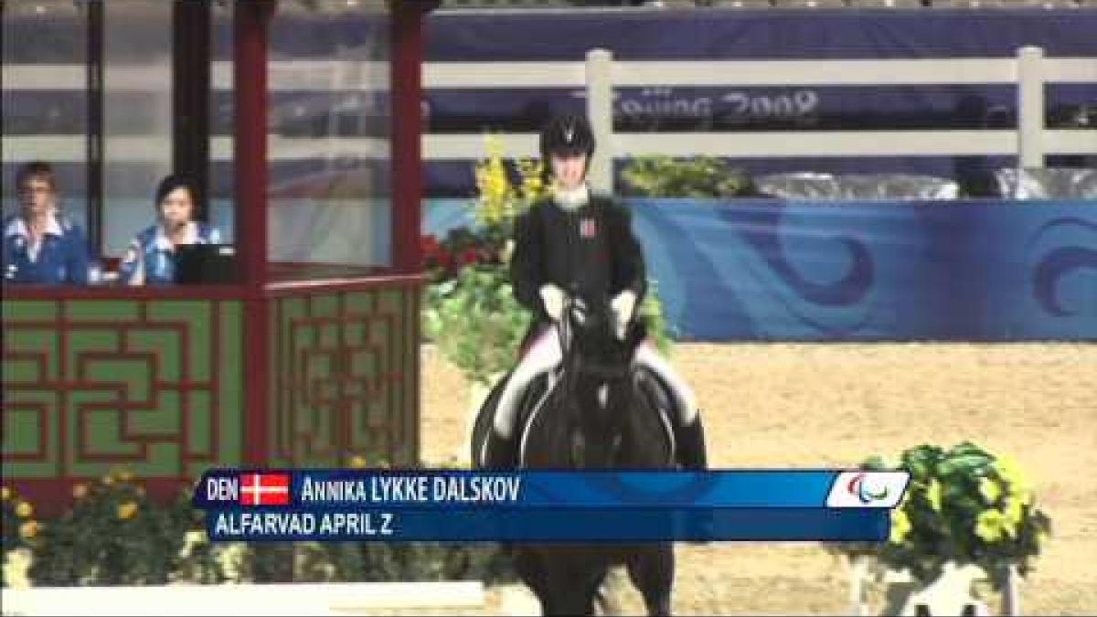Equestrian Dressage Championships Test Grade III - Beijing 2008 Paralympic Games