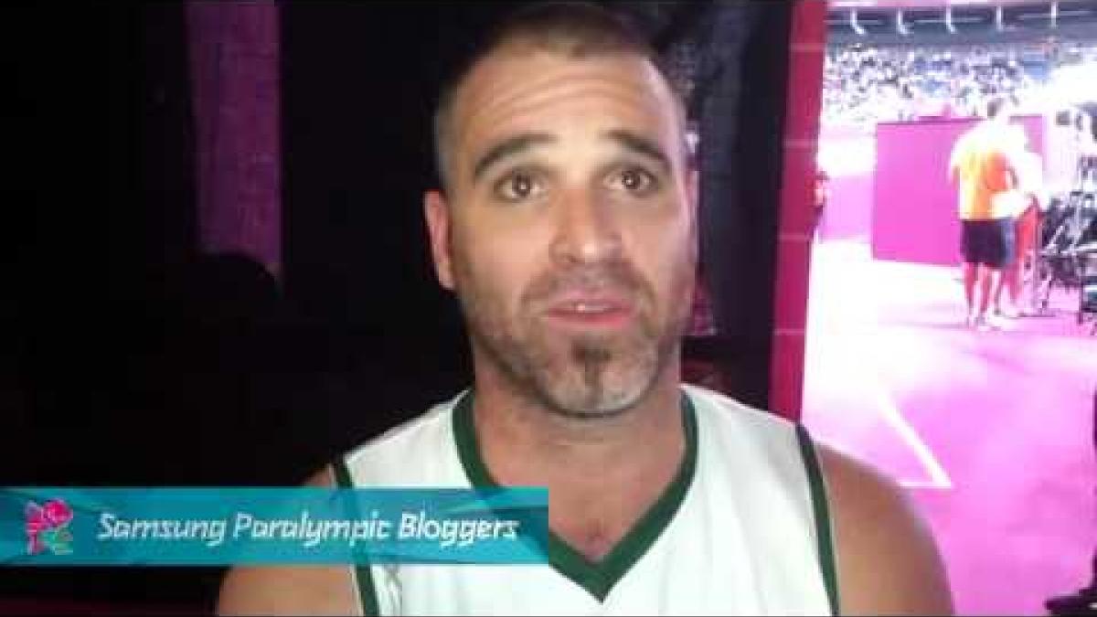 IPC Blogger - Brad Ness - Australia wheelchair basketball captain, Paralympics 2012