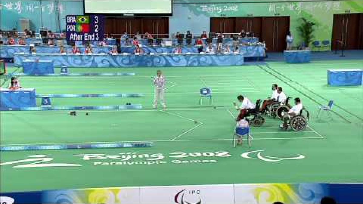 Boccia Mixed Pairs BC4 Gold Medal Match - Beijing 2008 Paralympic Games