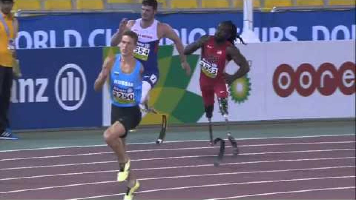 Men's 200m T42 | final |  2015 IPC Athletics World Championships Doha
