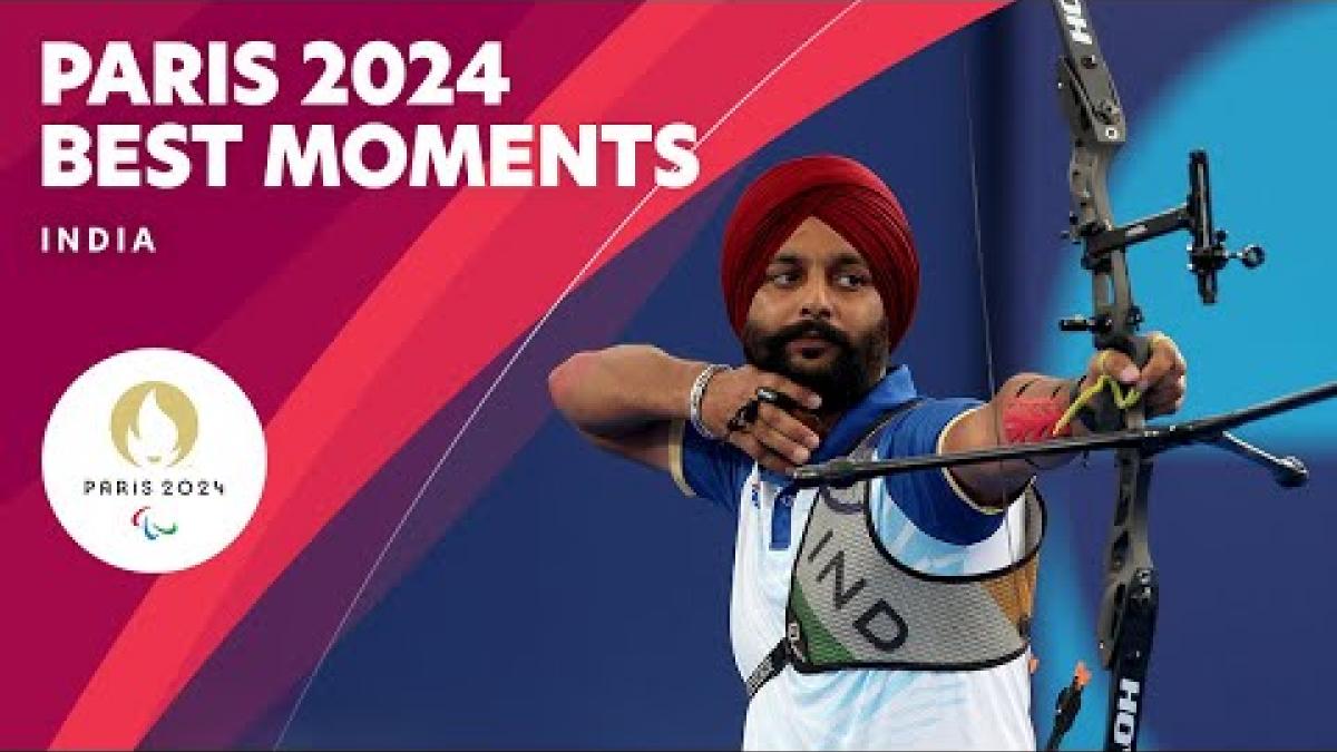 Best Moments - India 🇮🇳 | Paris 2024 Paralympic Games ❤️💙💚