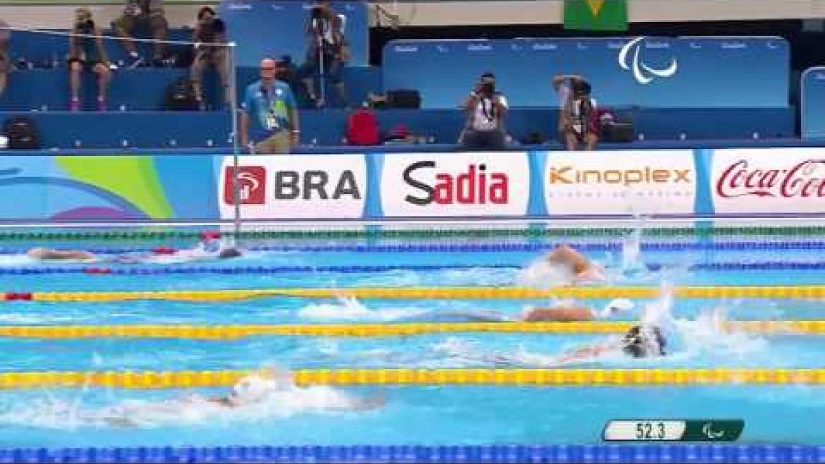 Swimming | Men&#039;s 100m Freestyle S5 heat 1 | Rio 2016 Paralympic Games
