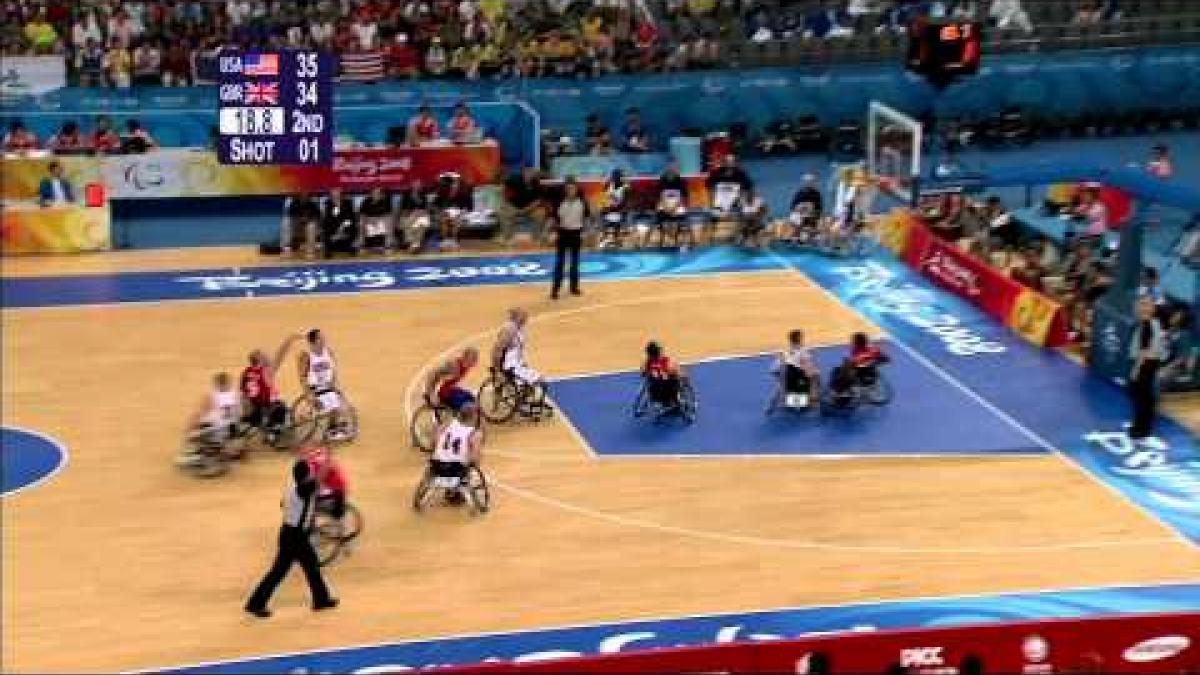 Men's Wheelchair Basketball Bronze Medal Match - Beijing 2008 Paralympic Games
