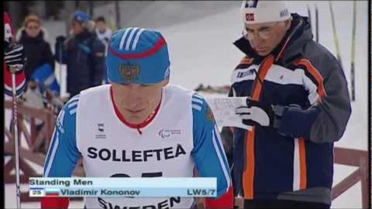 Cross-country skiing long distance race - 2013 IPC Nordic Skiing World Championships Solleftea