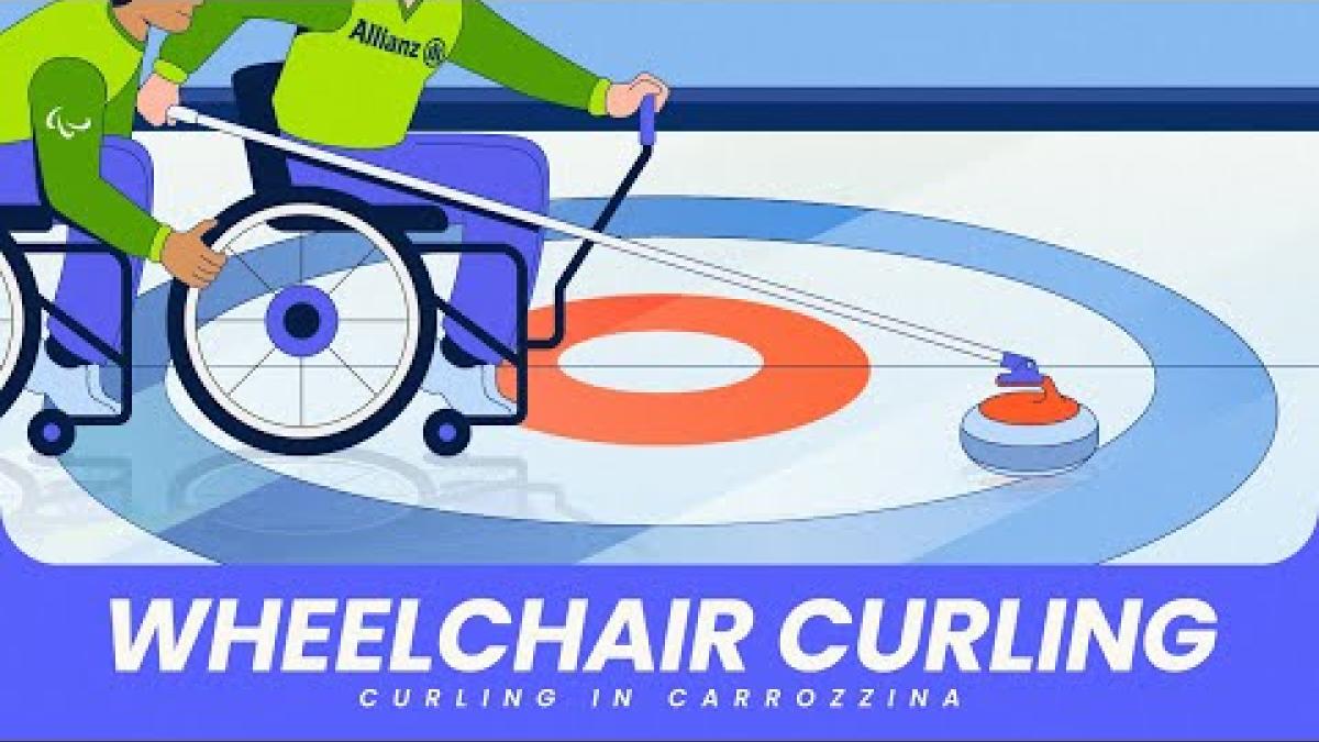 An Animated Sport Explainer video for wheelchair curling