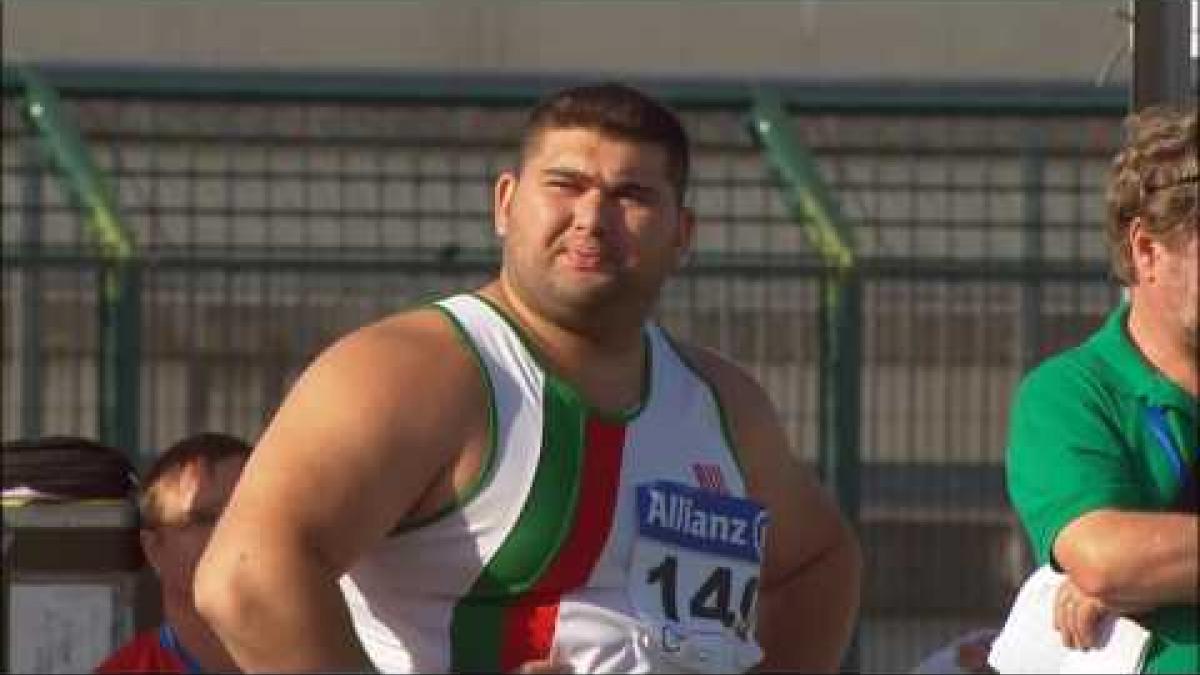 Men's shot put F55 | final | 2016 IPC Athletics European Championships Grosseto