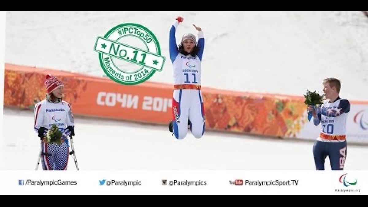 No. 11 France's Marie Bochet wins four gold medals at the Sochi 2014 Paralympics
