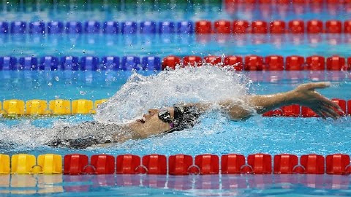Swimming | Women's 100m Backstroke S10 final | Rio 2016 Paralympic Games