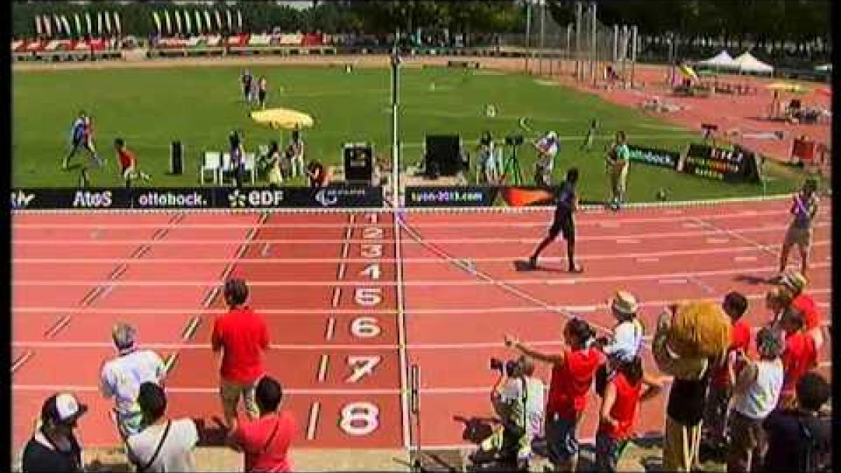 Athletics - 4x100m media race - Agitos Foundation - Lyon 2013