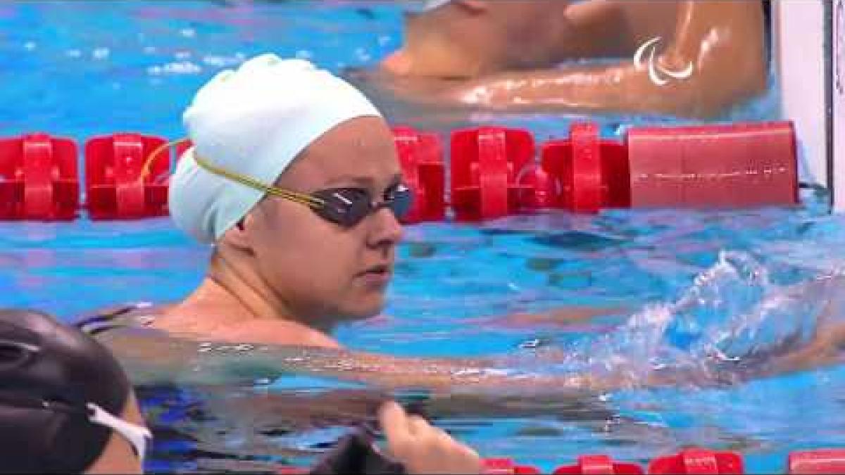 Swimming | Women's 100m freestyle S13 heat 3 | Rio Paralympic Games 2016