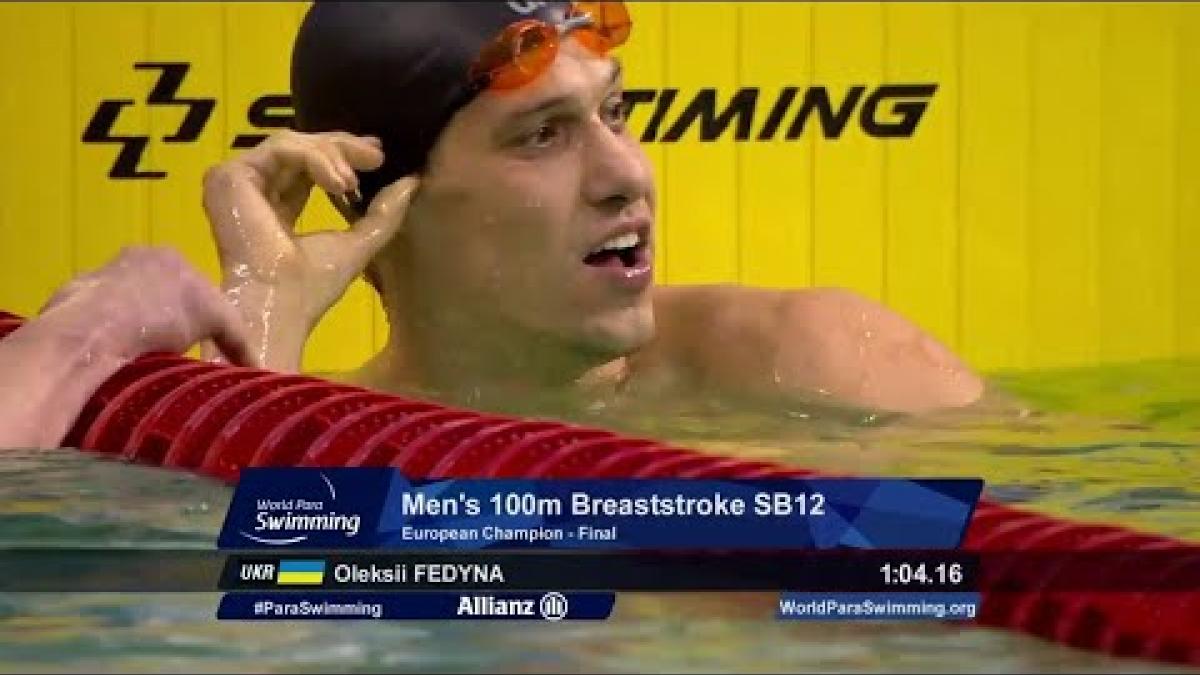 Men&#039;s 100m Breaststroke SB12 Final | Dublin 2018